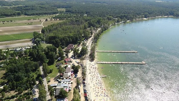 Lublin i jezioro Firlej